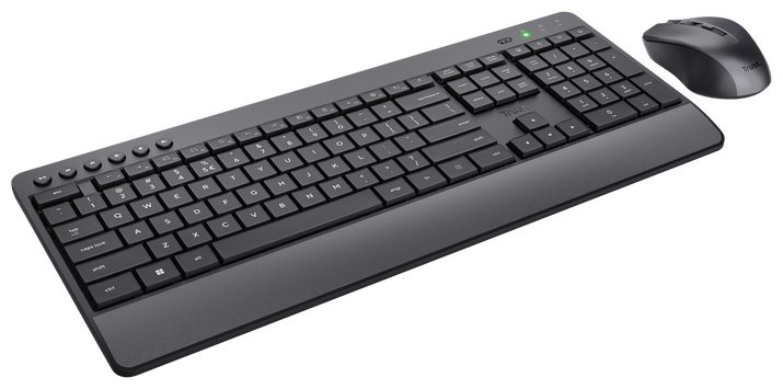 Клавиатура Trust Trezo 24529 черный