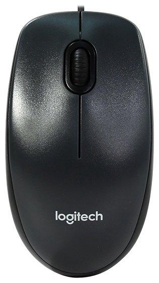 Мышь Logitech M100 черный