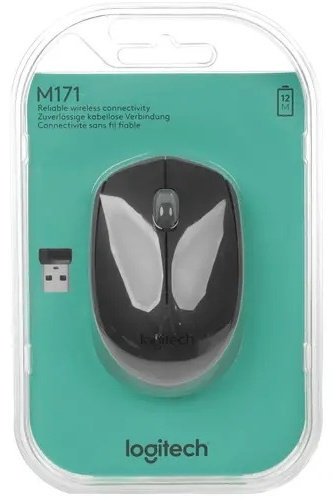 Мышь Logitech M171 910-004424 черный - ForteMarket Мышь Logitech M171 910-004424 черный купить,7180