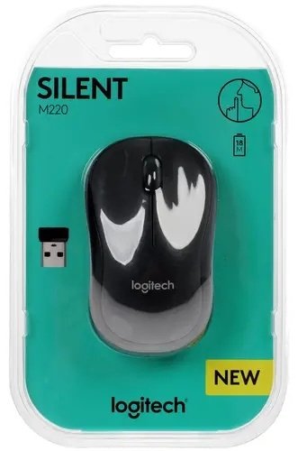 Мышь Logitech M220 910-004878 серый