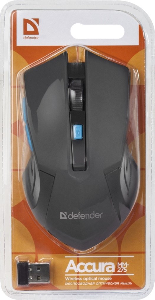 Мышь Defender Accura MM-275 черный