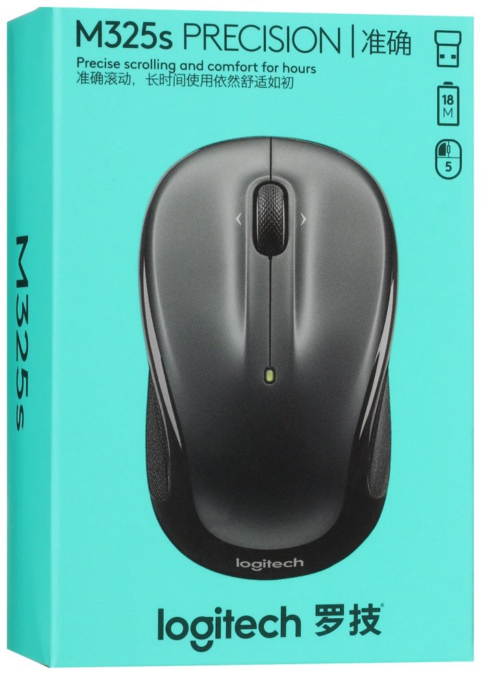 Мышь Logitech M325s черный купить,15650