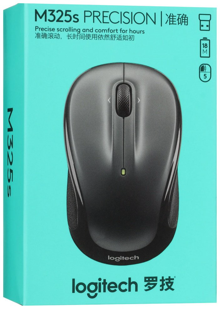 Мышь Logitech M325s черный купить,15650