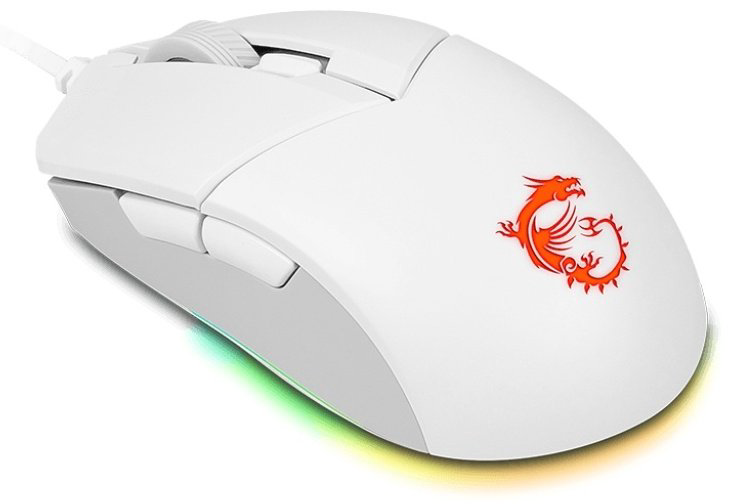 Мышь MSI Clutch GM11 белый купить,NaN