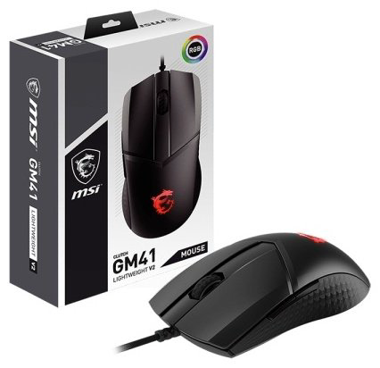Мышь MSI Clutch GM41 Lightweight V2 черный купить,NaN