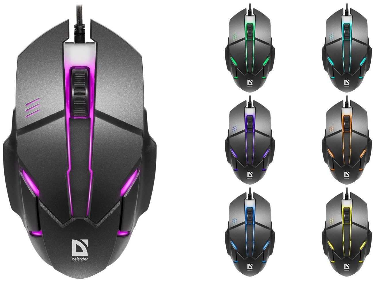 Мышь Defender Host MB-982 черный купить,NaN