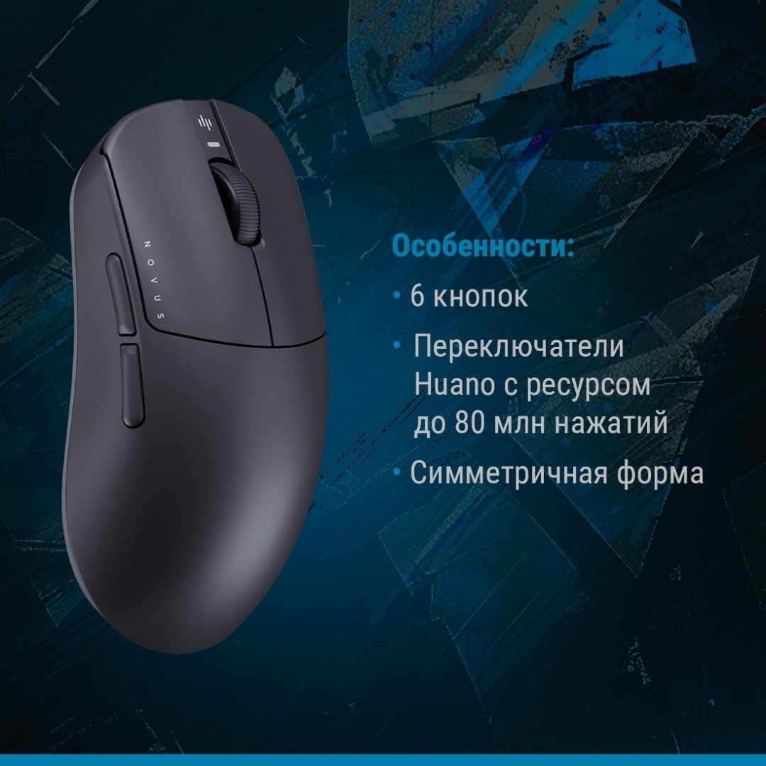 Мышь DARK PROJECT DPP_Novus_BG черный - ForteMarket Мышь DARK PROJECT DPP_Novus_BG черный купить,40753