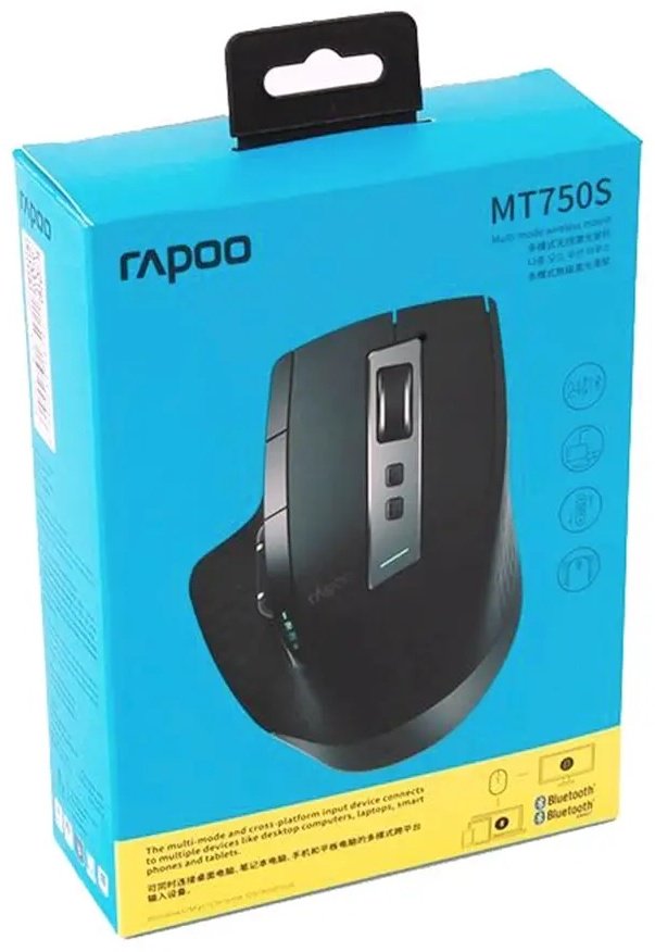 Мышь Rapoo MT750S черный