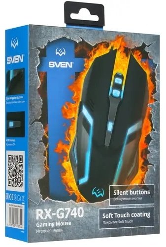 Мышь SVEN RX-G740 черный