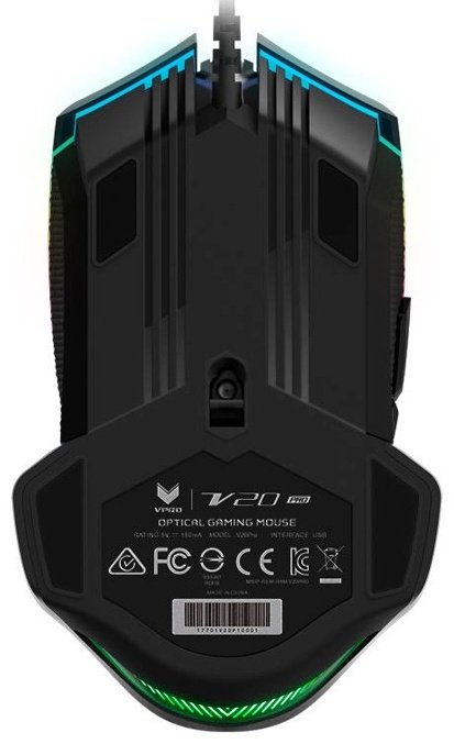 Мышь Rapoo V20 Pro черный