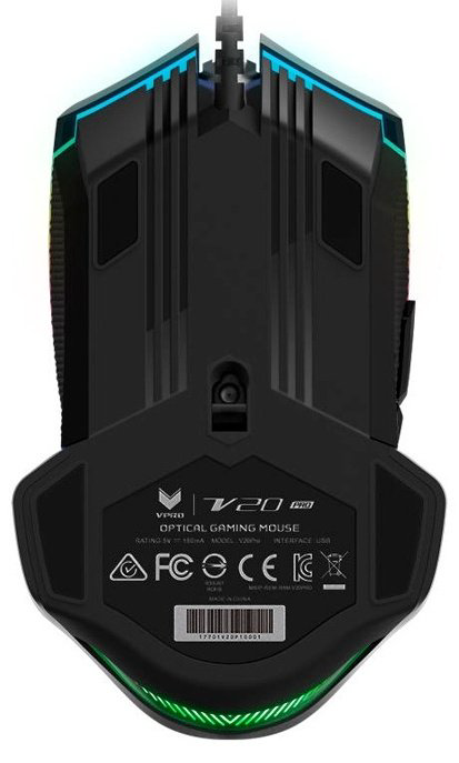 Мышь Rapoo V20 Pro черный купить,10500