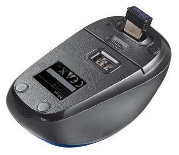 Мышь Trust Yvi Wireless Mouse синий купить,NaN