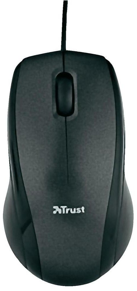 Мышь Trust Carve Optical Mouse черный