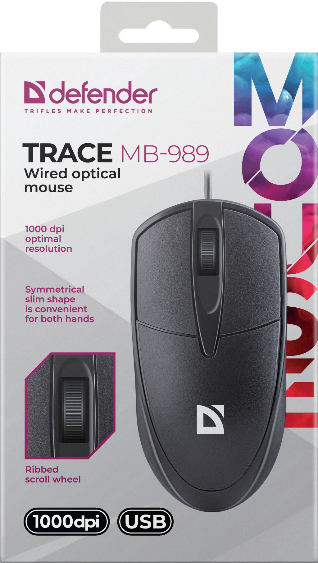Мышь Defender Trace MB-989 черный - ForteMarket Мышь Defender Trace MB-989 черный купить,790