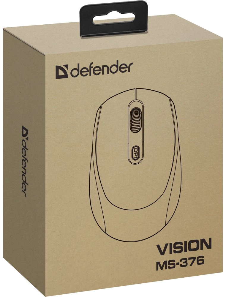 Мышь Defender Vision MS-376 белый