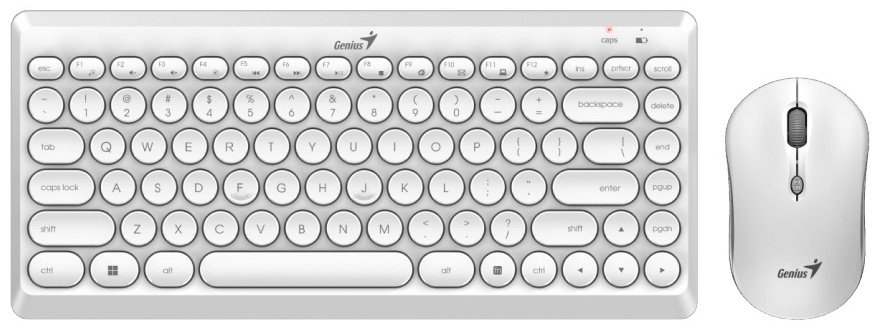 Клавиатура Genius Luxemate Q8000 белый купить,NaN