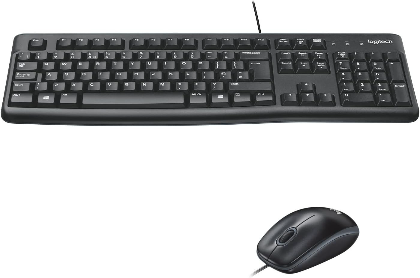 Клавиатура Logitech MK120 черный - ForteMarket Клавиатура Logitech MK120 черный купить,10250