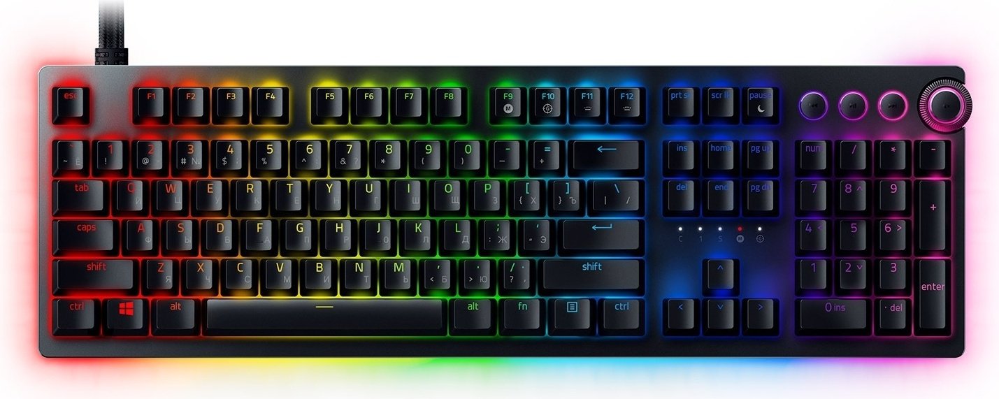 Клавиатура Razer Huntsman V2 RZ03-03610800-R3R1 черный купить,NaN