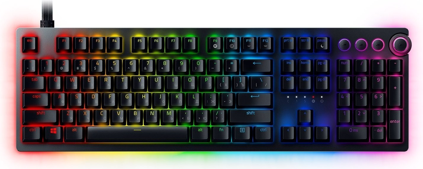 Клавиатура Razer Huntsman V2 RZ03-03610800-R3R1 черный купить,NaN
