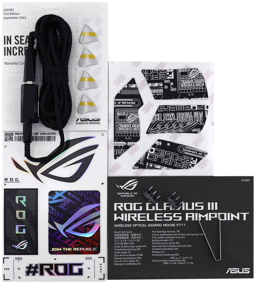 Мышь ASUS P711 ROG GIII WL AIMPOINT черный - ForteMarket Мышь ASUS P711 ROG GIII WL AIMPOINT черный купить,43500