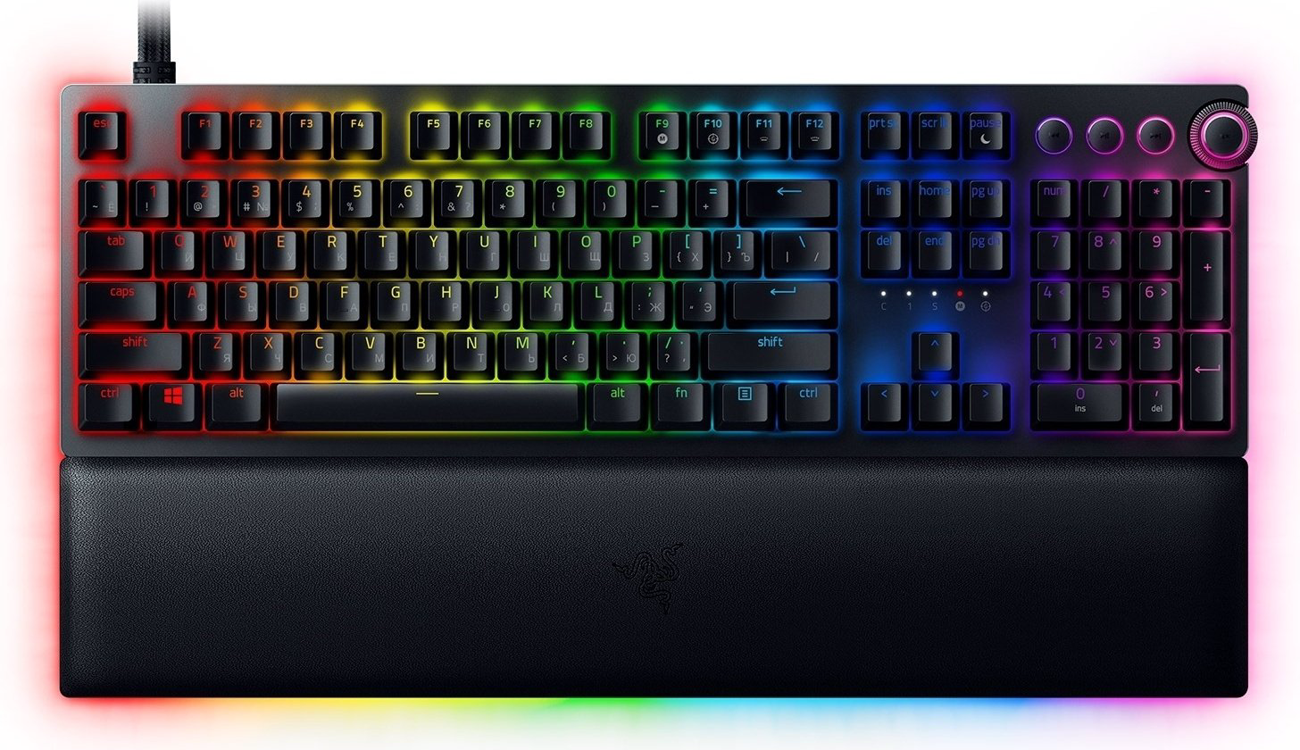 Клавиатура Razer Huntsman V2 RZ03-03610800-R3R1 черный купить,NaN