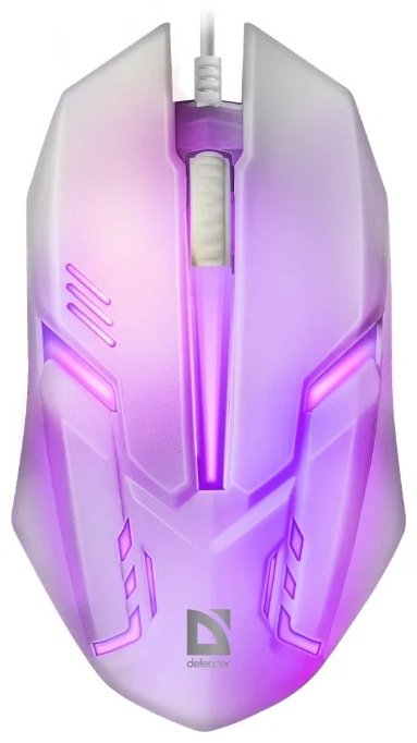 Мышь Defender Cyber MB-560L белый