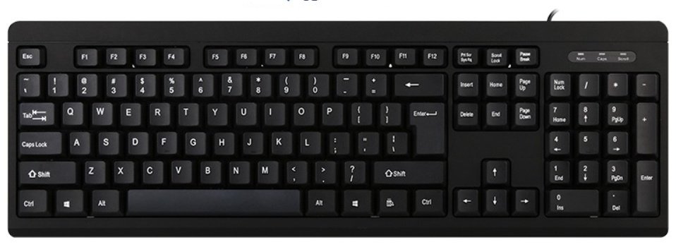 Клавиатура Wintek WS-KB-505 черный