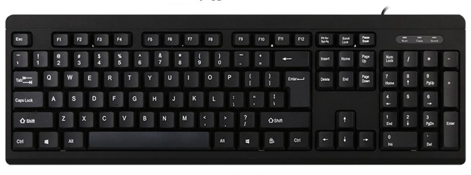 Клавиатура Wintek WS-KB-505 черный купить,NaN
