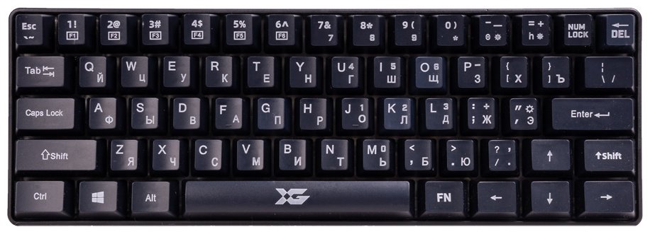 Клавиатура XG Pixel Master черный купить,NaN