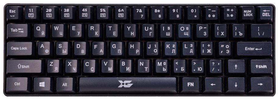 Клавиатура XG Pixel Master черный купить,NaN
