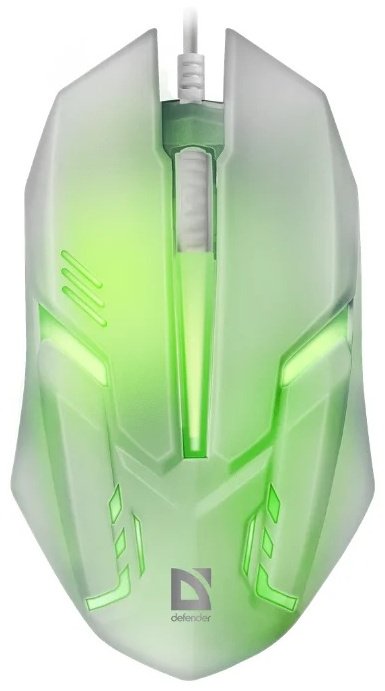 Мышь Defender Cyber MB-560L белый
