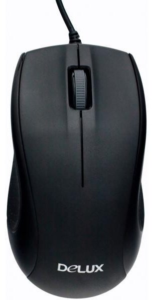 Мышь Delux DLM-375OUB черный