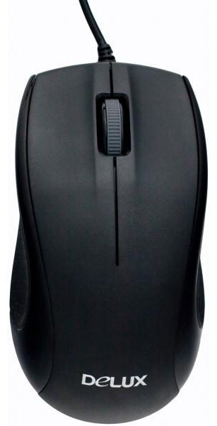 Мышь Delux DLM-375OUB черный