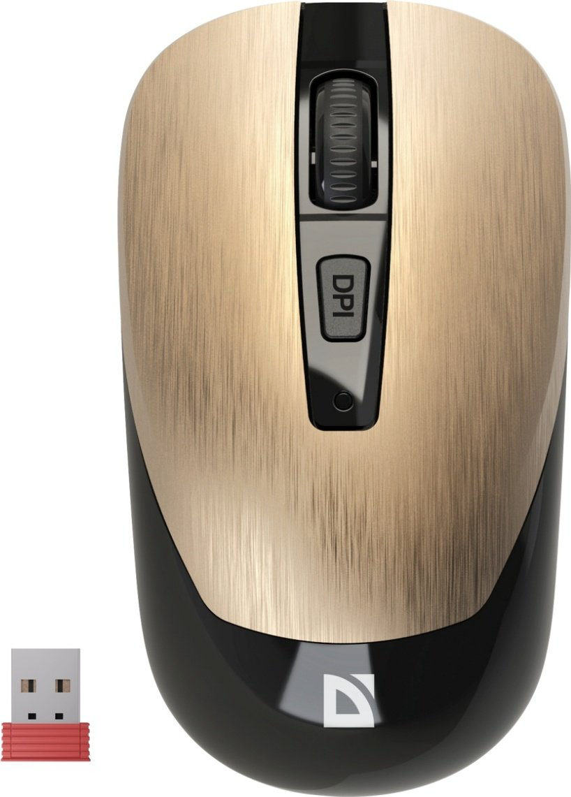 Мышь Defender Wave MM-995 52994 золотистый - ForteMarket Мышь Defender Wave MM-995 52994 золотистый купить,2590