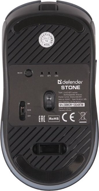 Мышь Defender Stone GM-551 черный