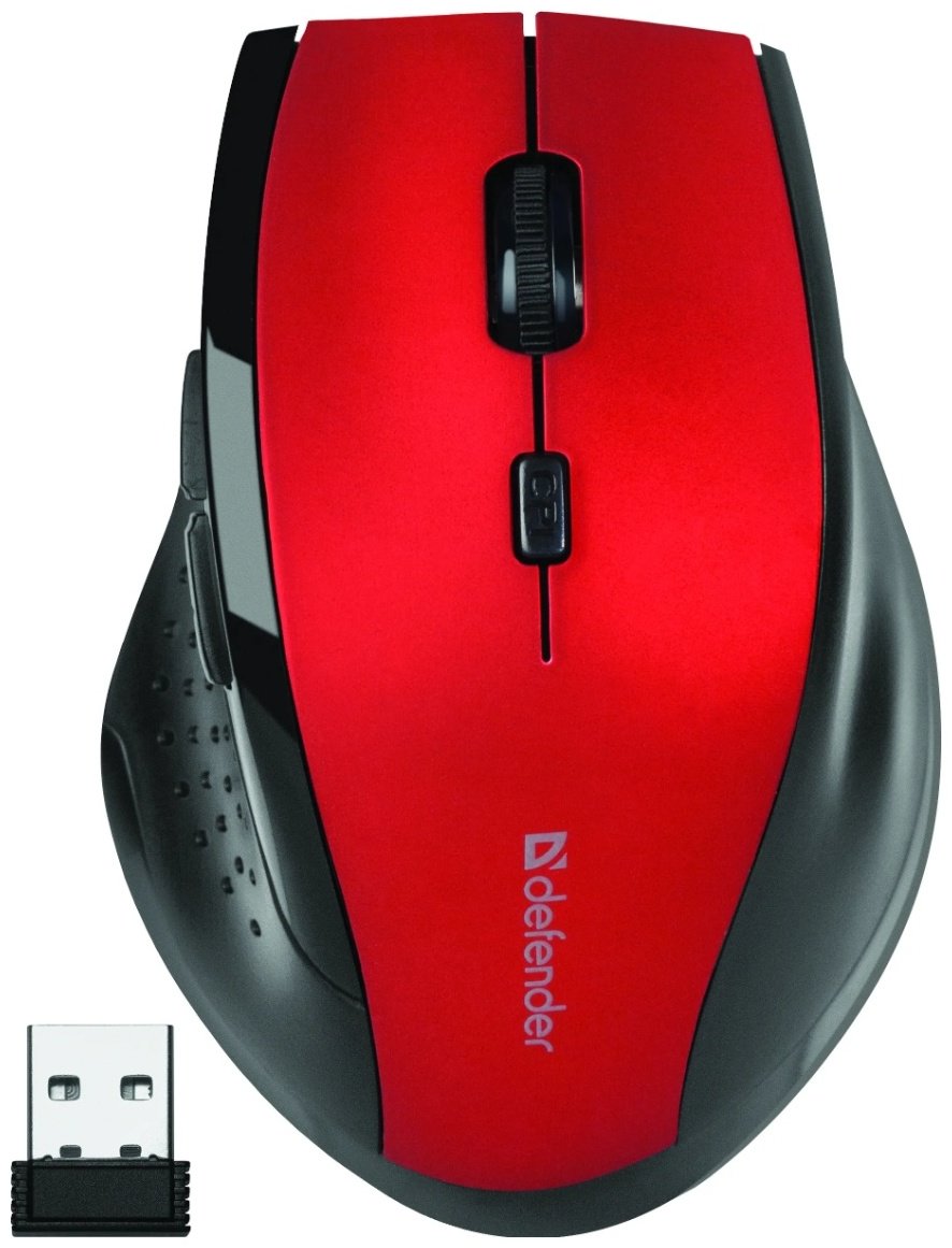 Мышь Defender Accura MM-365 красный