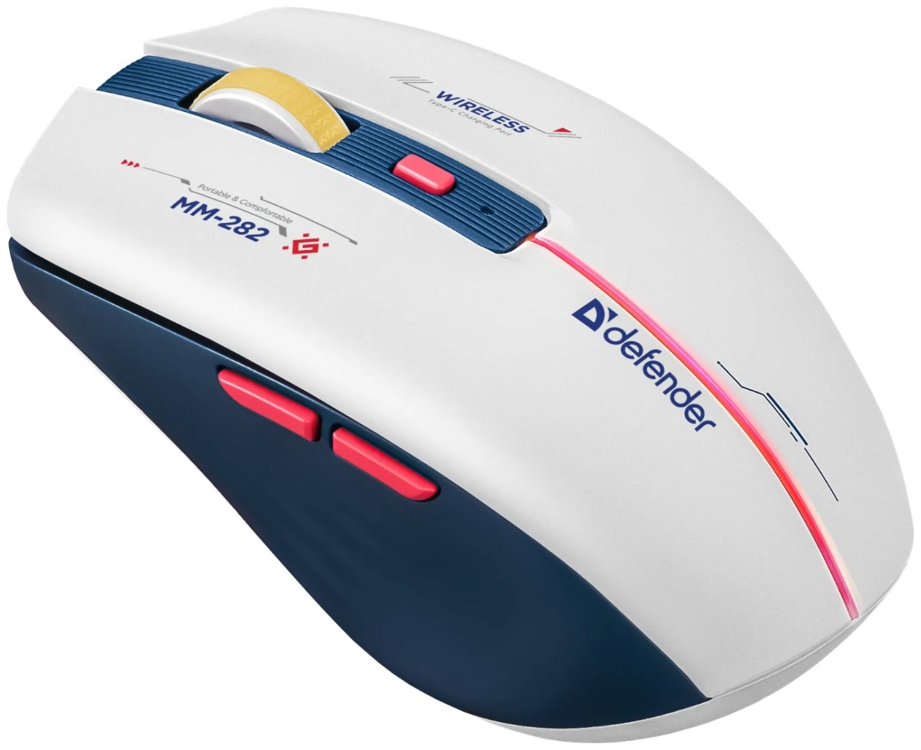 Мышь Defender Dila MM-282 52282 белый