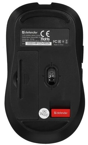 Мышь Defender Gassa MM-105 52104 серый купить,2490