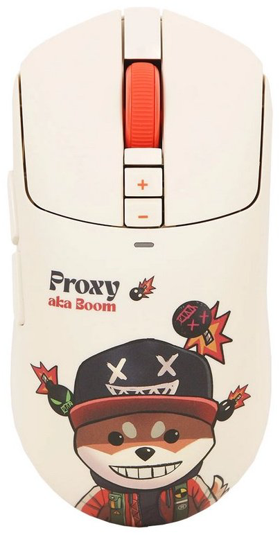 Мышь A4Tech R72 ULTRA PROXY BOOM белый