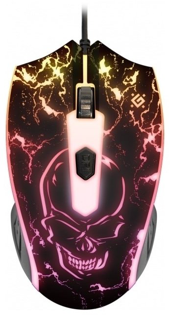 Мышь Defender Overmatch GM-069 черный купить,NaN