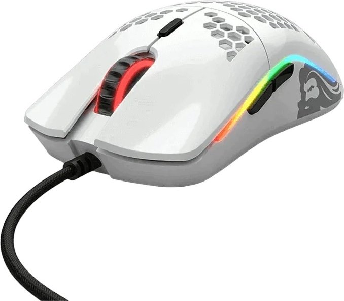 Мышь GLORIOUS Model O- Glossy GOM-GWHITE белый купить,NaN