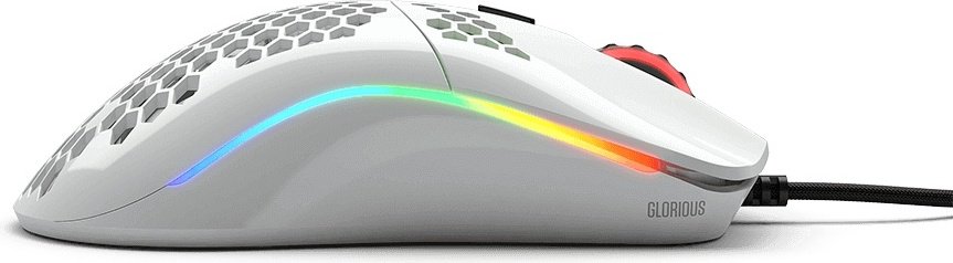 Мышь GLORIOUS Model O- Glossy GOM-GWHITE белый купить,NaN