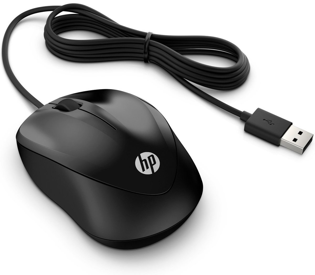 Мышь HP 1000 4QM14AA черный