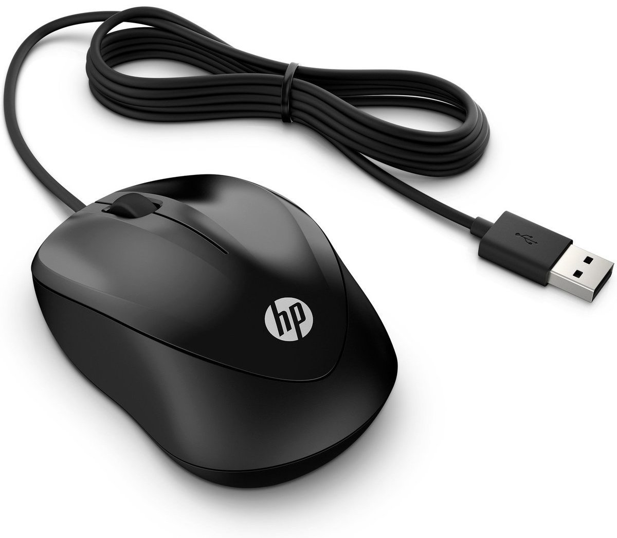Мышь HP 1000 4QM14AA черный купить,3817