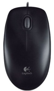 Мышь Logitech B100 USB черный