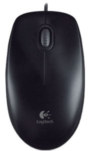 Мышь Logitech B100 USB черный