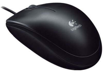 Мышь Logitech B100 USB черный