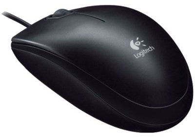 Мышь Logitech B100 USB черный