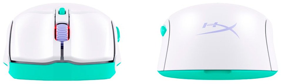 Мышь HyperX Pulsefire Haste 2 Core Wireless (Wht/Grn/Pur) 8R2E7AA белый купить,31624