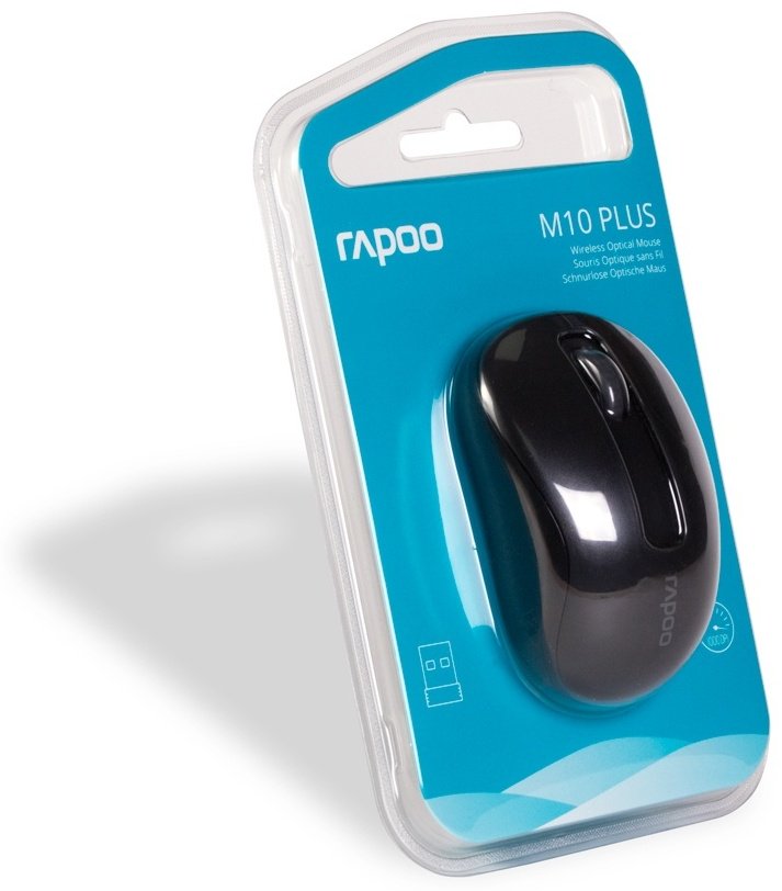 Мышь Rapoo M10 Plus черный